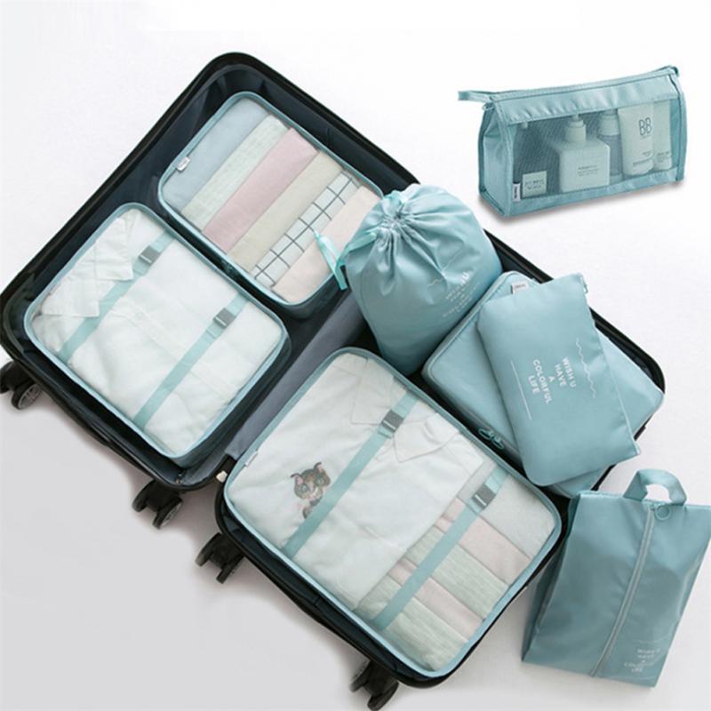 8-piece Set Travel Luggage Bag