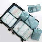 8-piece Set Travel Luggage Bag