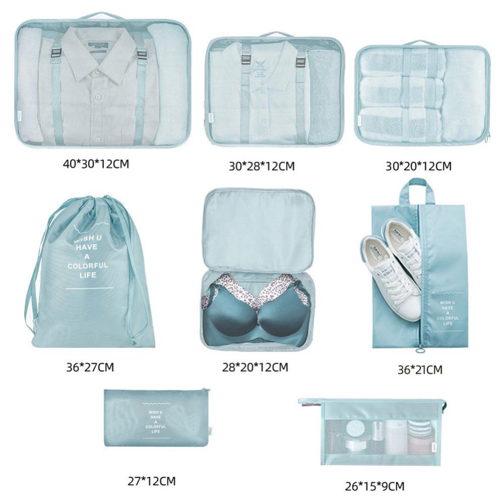 8-piece Set Travel Luggage Bag