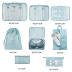 8-piece Set Travel Luggage Bag