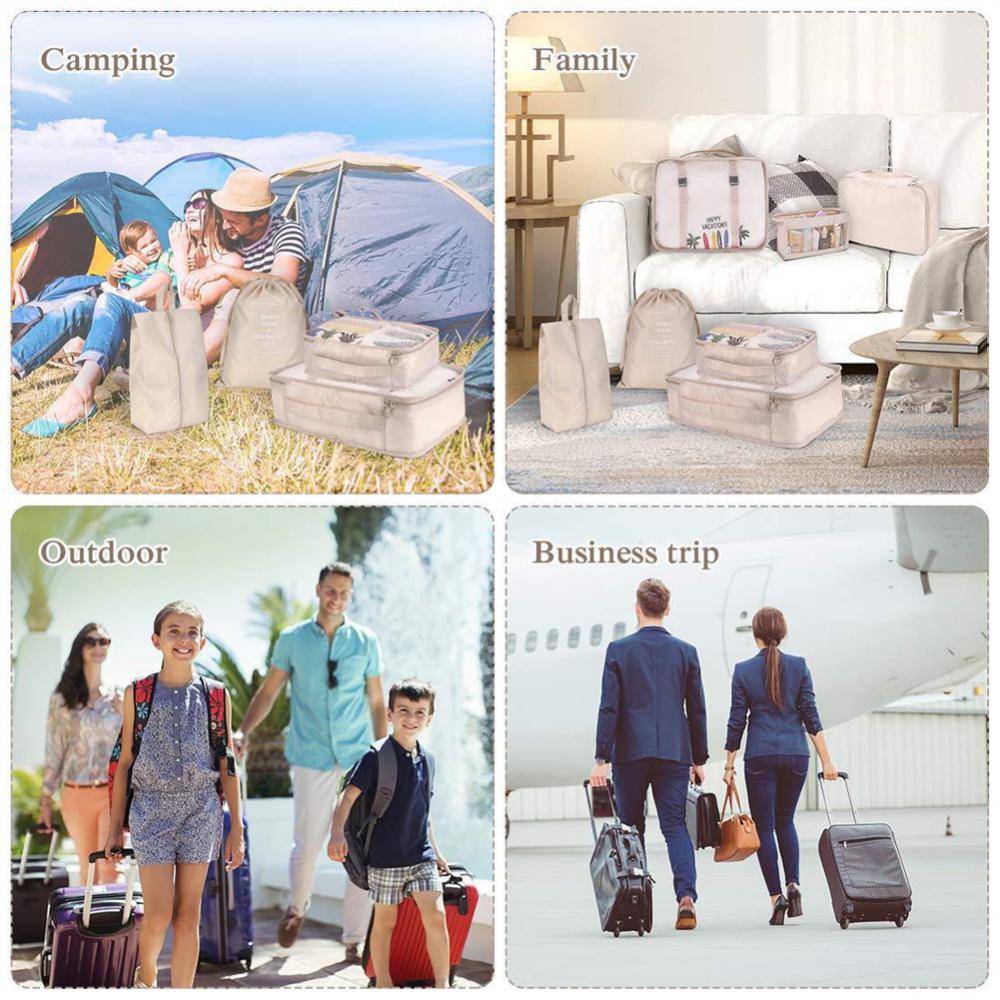 8-piece Set Travel Luggage Bag