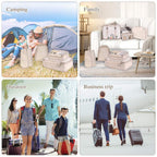 8-piece Set Travel Luggage Bag
