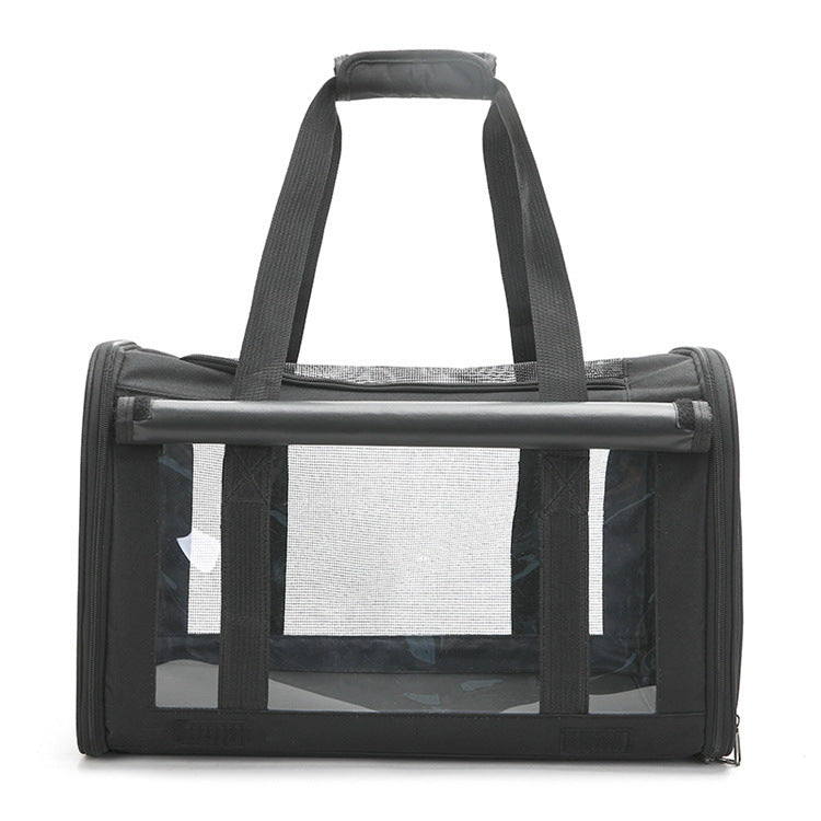 Pet Bag Transparent Breathable Foldable Pet Bag