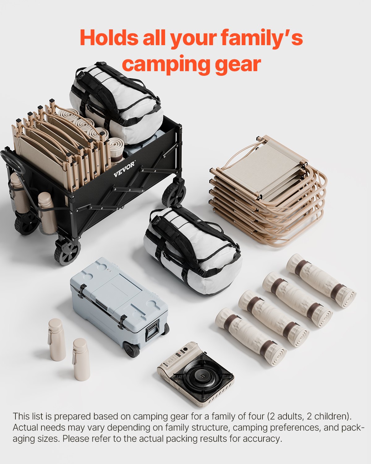 Heavy Duty Outdoor Utility Cart All-Terrain Wheels