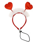 2026 Pets Valentine's Day Scar & Hairband